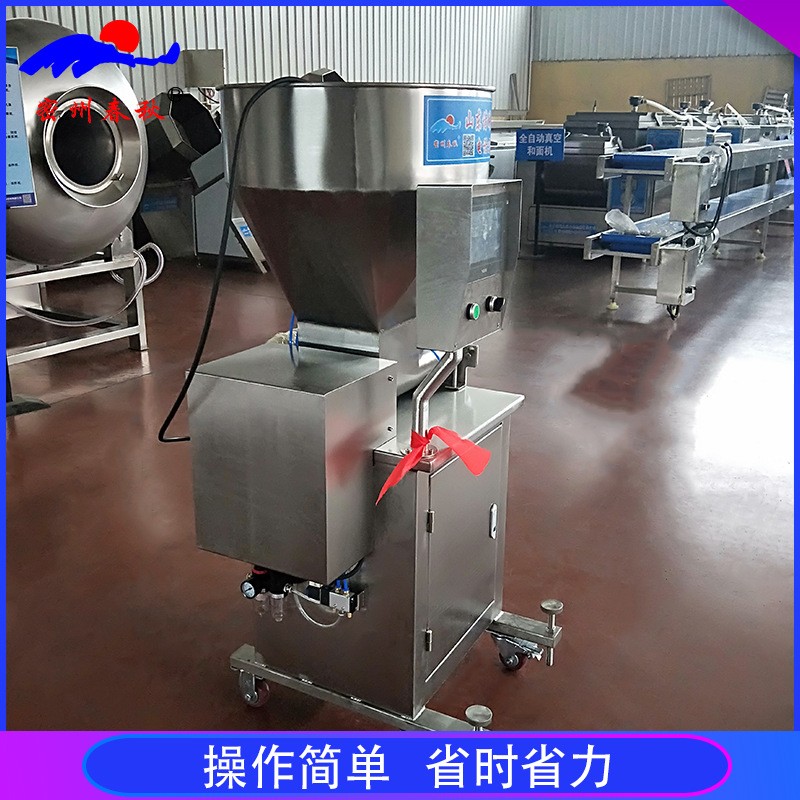 水餃包子下餡機 先進數(shù)控技術(shù)精確控制下餡位置和重量 克數(shù)誤差小