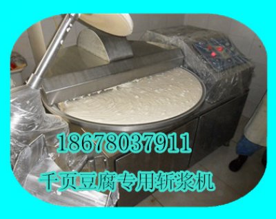 春秋千頁(yè)豆腐專用斬漿機(jī)